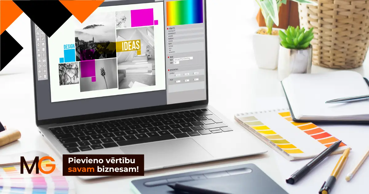 Kā izveidot profesionālu logo bezmaksas?